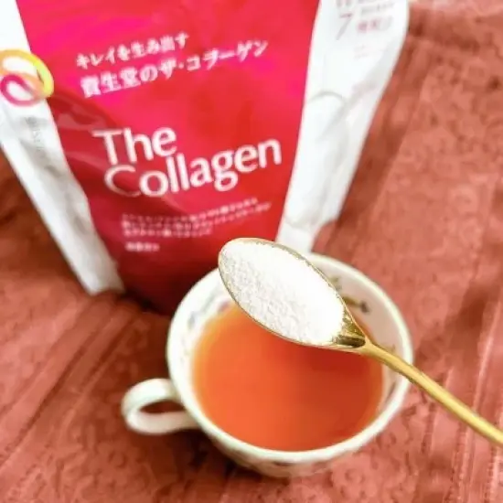 Shiseido&nbsp;The Collagen Powder [126g] MADE IN JAPAN |  support a firm, radiant, and youthful complexion for skin image {5}