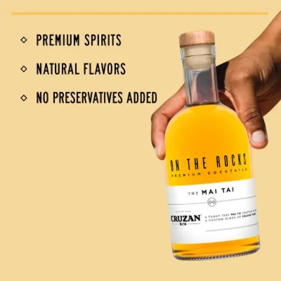 On The Rocks OTR The Mai Tai Rum Cocktail - 375ml Bottle image {2}