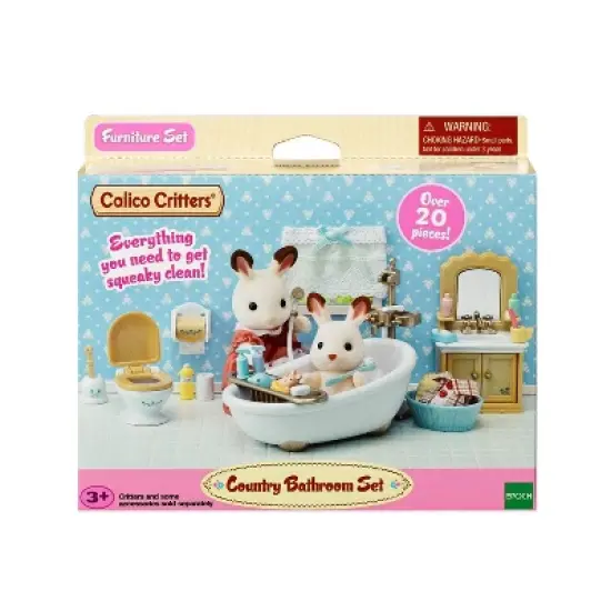 Calico Critters Country Bathroom Set image {1}