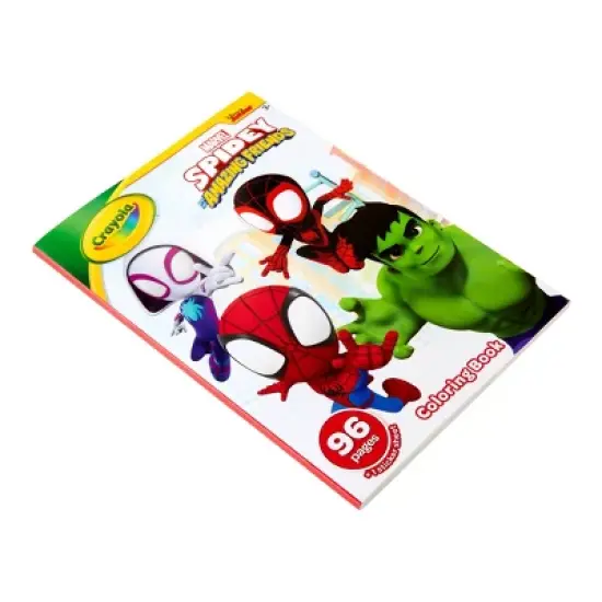 Crayola 96pg Coloring Book - Spidey and His Amazing Friends: Creative Kids Activity, Ages 3+, Spider-Man Pages image {1}