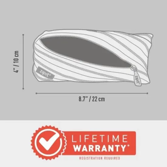 ZIPIT Metallic Pencil Case image {6}