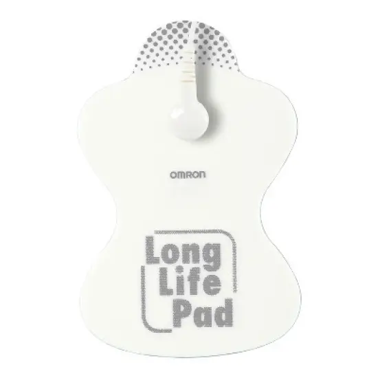 Omron&reg; ElectroTHERAPY TENS Long Life Pads&trade;, Standard in White image {4}