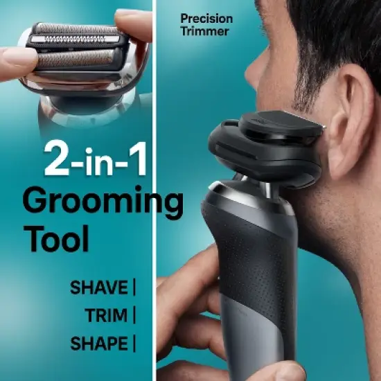 Braun Series 7-7171cc Rechargeable Wet & Dry Shaver + Smart Care Center image {3}