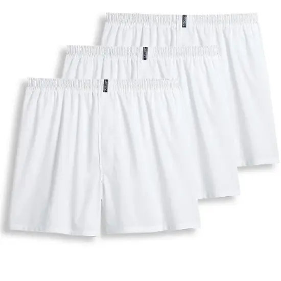 Jockey Mens  Classics Full Cut 5" Boxer - 3 Pack image {2}