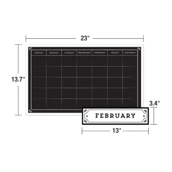 Carson Dellosa Education Farmhouse Calendar Bulletin Board Set (123 pieces) image {2}
