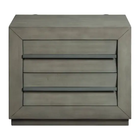 Cosmo Nightstand with USB Gray - Picket House Furnishings image {2}