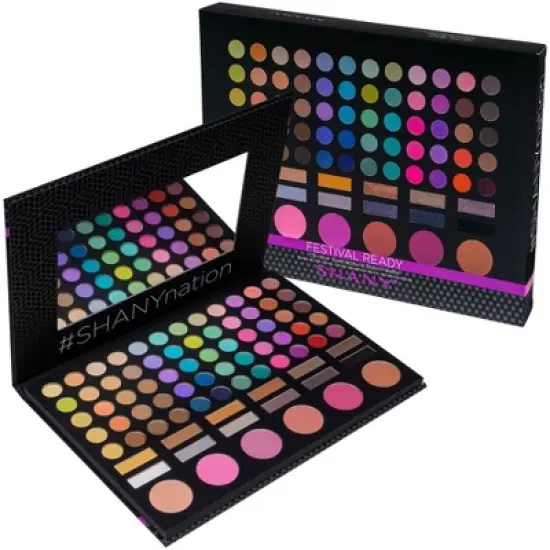 SHANY 78 colors Pro eyeshadow & Blush Palette image {1}