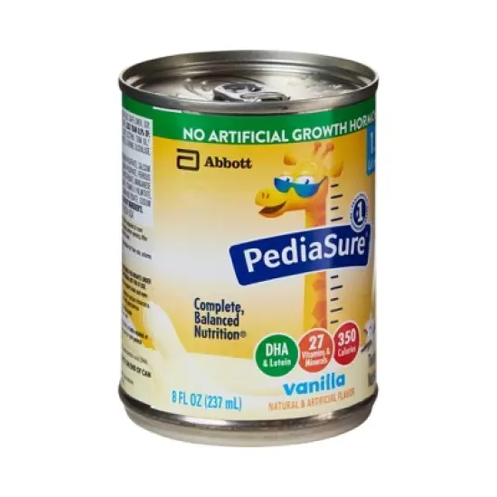 Pediasure 1.5 Cal Nutrition Liquid, Vanilla, 8 fl oz, 24 Count image {1}