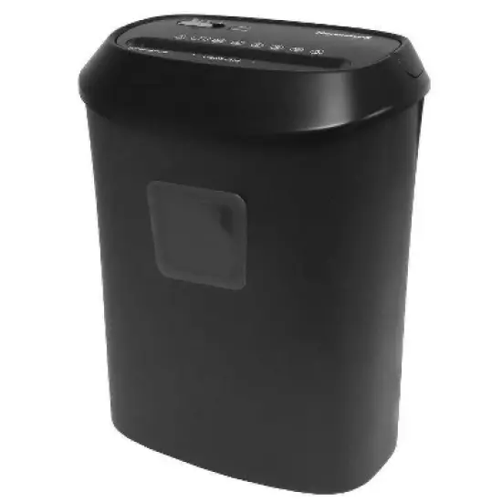 Honeywell 11 Sheet Cross Cut Paper Shredder for Home use Black: Automatic Start, Shreds Credit Cards, Thermal Protection image {2}