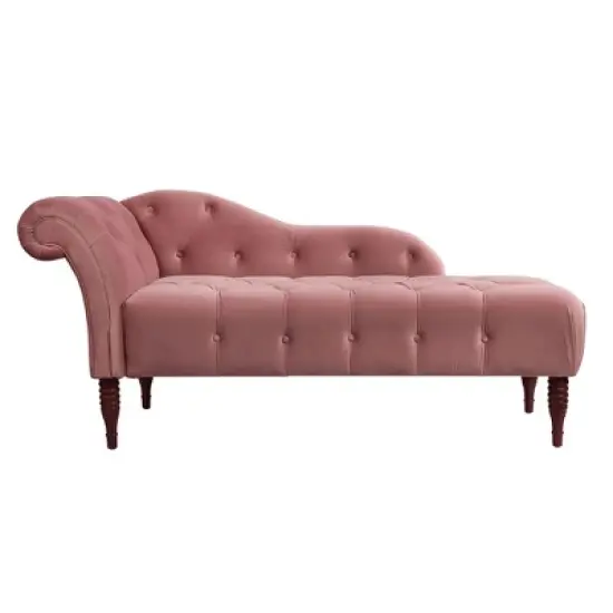 Jennifer Taylor Home Samuel Tufted Roll Arm Chaise Lounge image {10}