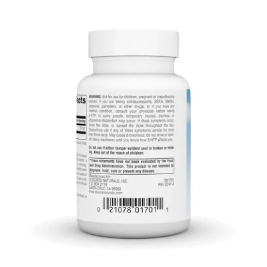 5-HTP 50MG by Source Naturals, Inc.  -  60 Capsule image {2}