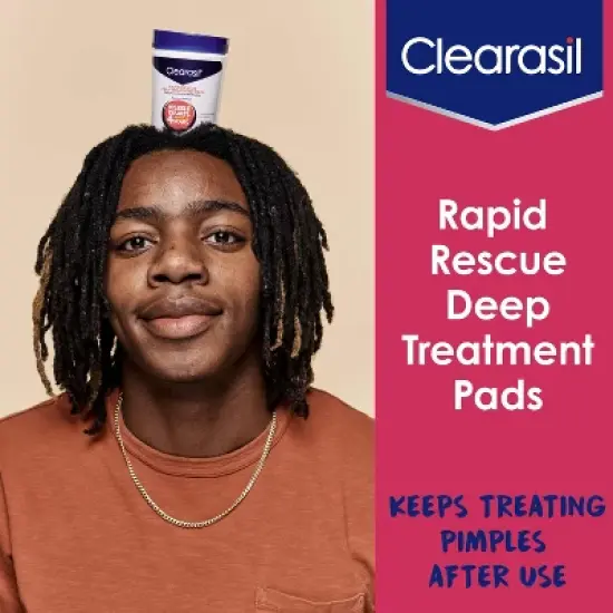 Clearasil Rapid Rescue Deep Treatment Pads - 90ct image {4}