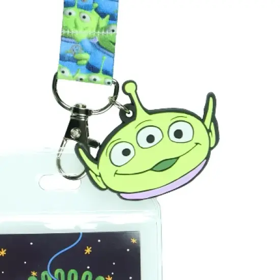 Disney Toy Story Alien I Have Been Chosen Lanyard with ID Holder and Charm image {2}