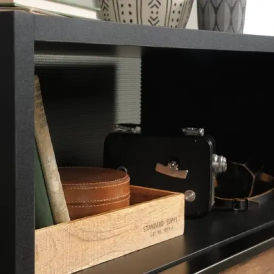 Boulevard Cafe 3 Drawer Chest Black - Sauder image {8}