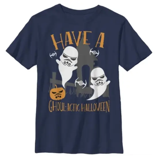Boy's Star Wars Ghoulactic Halloween Stormtrooper T-Shirt image {4}
