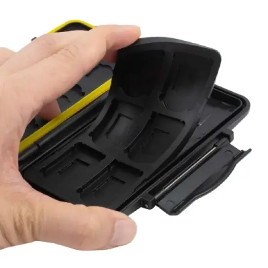 Insten Game Card Case For Nintendo Switch & OLED Model Games Storage Holder, 12 Game & SD Slots, Water-Resistant & Shock-Absorption image {3}