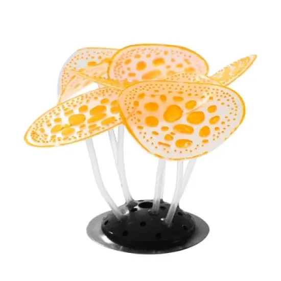 Unique Bargains Silicone Aquarium Simulation Coral Ornaments 2.36"x3.15" 1 Pc image {7}