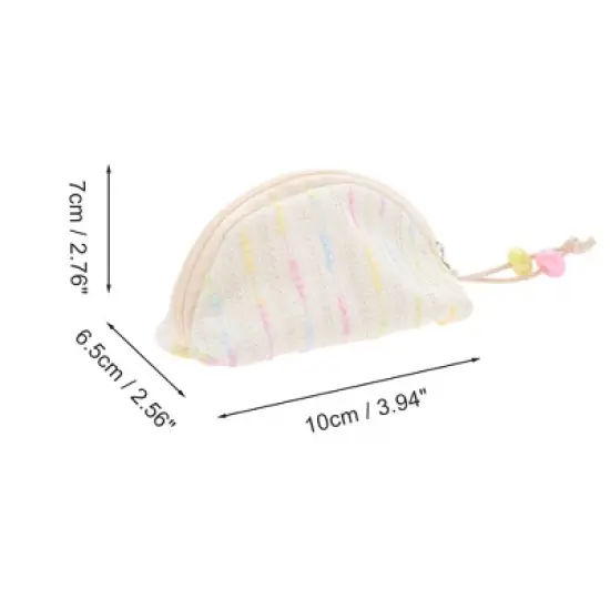 Unique Bargains Shell-shaped Makeup Bag 1 Pc image {1}