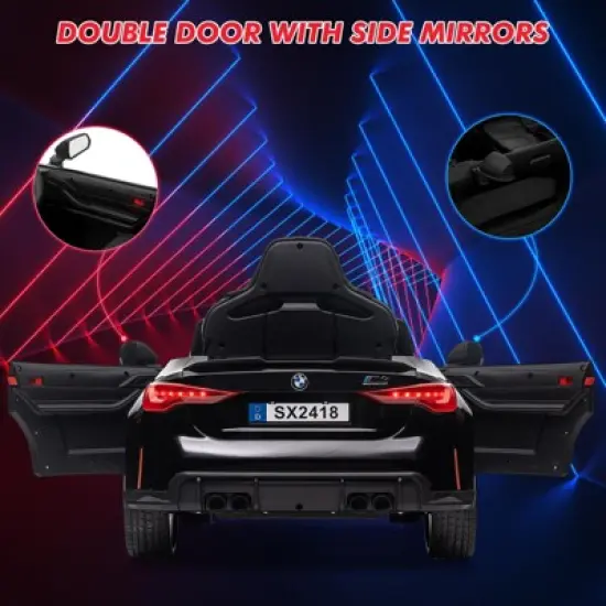 12V Electric Ride On Car, Sports Car for Kids Electric Vehicle, Power Wheels for Boys Girls, with Suspension System image {1}