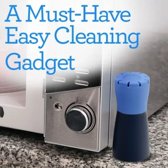 Impresa [2 Pack] Blue Microwave Steam Cleaner - Microwave Cleaner Steam Device - Just Add Vinegar and Water image {5}