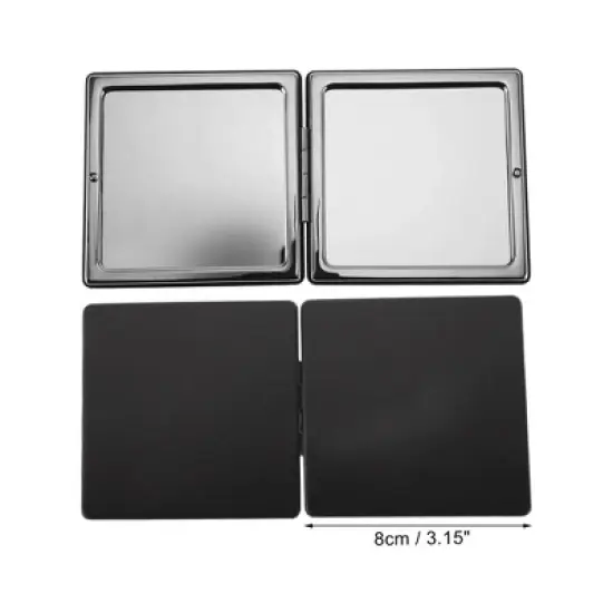 Unique Bargains Square Solid Color Makeup Mirror 1 Pc image {1}