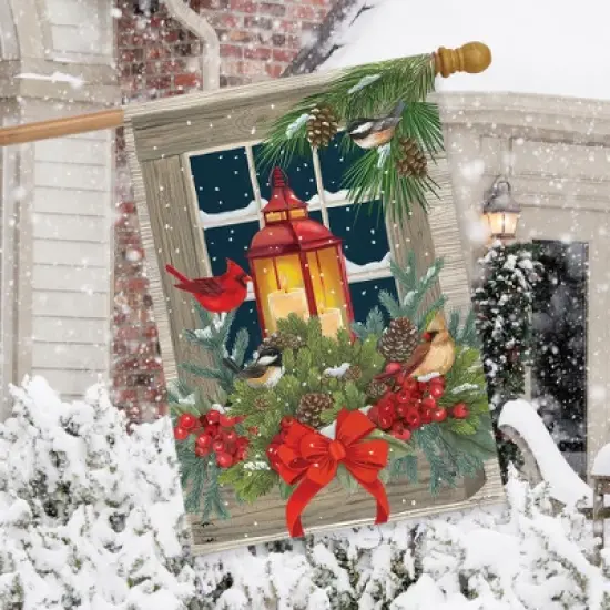 Briarwood Lane Magic Of The Season Winter House Flag Cardinals La image {2}