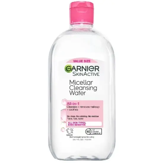 Garnier Micellar Water Hydrating Facial Cleanser & Makeup Remover - Basic Cleansing image {11}