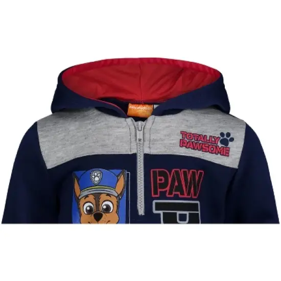 PAW Patrol Chase Rubble Marshall Half Zip Hoodie Toddler image {4}