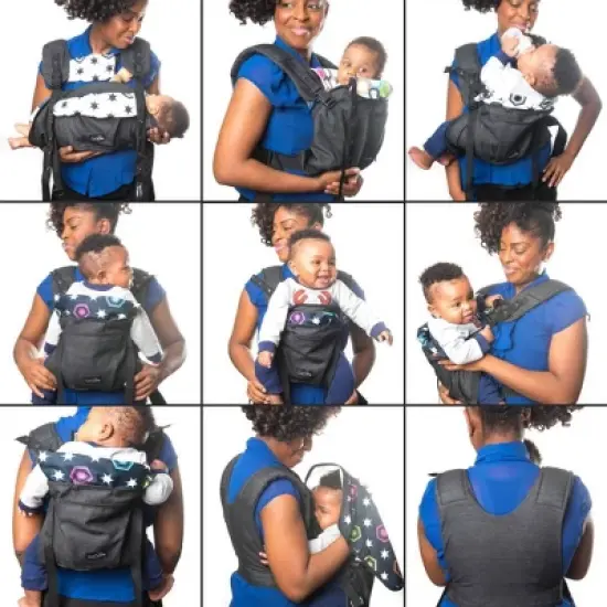 GoGoVie Premium Baby Carrier - Black image {11}