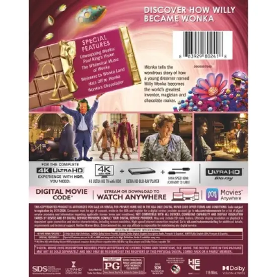 Wonka (4K/UHD) image {2}