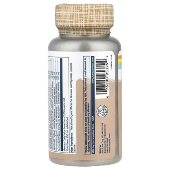 Solaray Fermented Mushroom Complete&trade;, 60 VegCaps image {2}