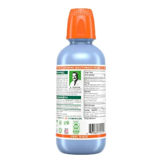 TheraBreath Overnight Mouthwash - Chamomile Mint - 16 fl oz image {9}