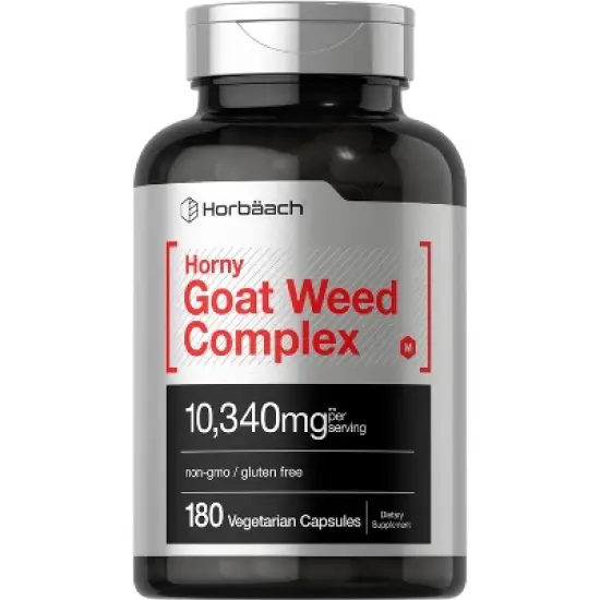 Horbaach Goat Weed Complex 10340mg | 180 Capsules image {7}