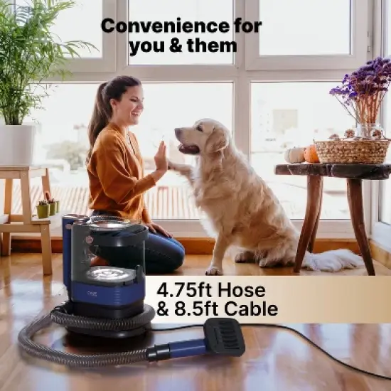 Promounts ONE Pet Grooming Brush and Vacuum Kit image {4}