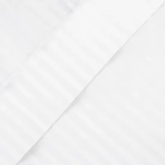 Premium 600-Thread Count Cotton Stripe Deep Pocket Sheet Set by Blue Nile Mills image {2}