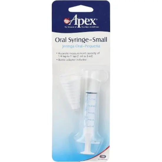 Apex Oral Syringe With Adapter 10ml image {3}