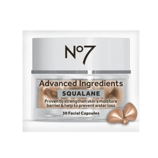 No7 Advanced Ingredients Squalane Facial Capsules - 30ct image {6}