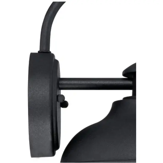 John Timberland Midland Industrial Outdoor Wall Light Fixture Black Motion Sensor Dusk to Dawn 9" for Post Exterior Barn Deck House Porch Yard Patio image {2}