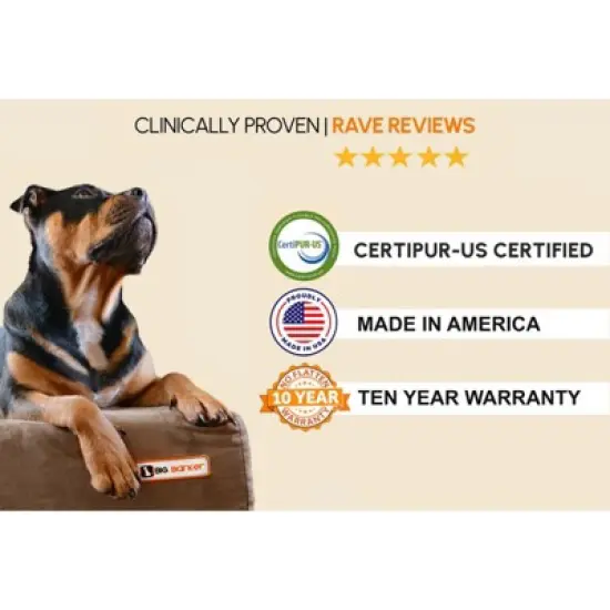 Big Barker 7" Orthopedic Dog Bed - Sleek Edition image {9}