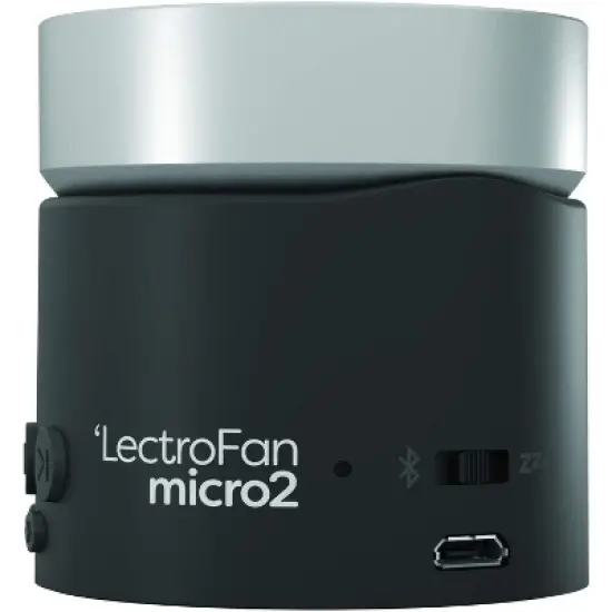 LectroFan Micro 2 Sleep Sound Machine and Bluetooth Speaker with Microphone Fan Sounds and Ocean Sounds -  Manufacturer Refurbished image {1}