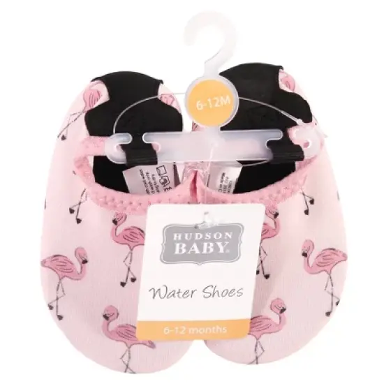 Hudson Baby Infant and Toddler Water Shoes for Sports, Yoga, Beach and Outdoors, Flamingo image {1}