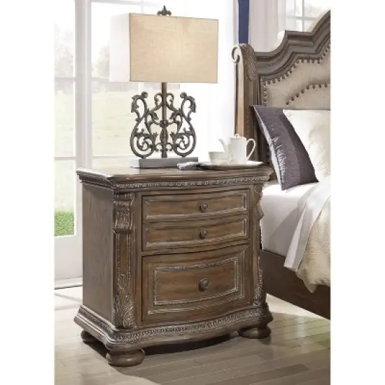 Charmond Nightstand Brown - Signature Design by Ashley image {2}