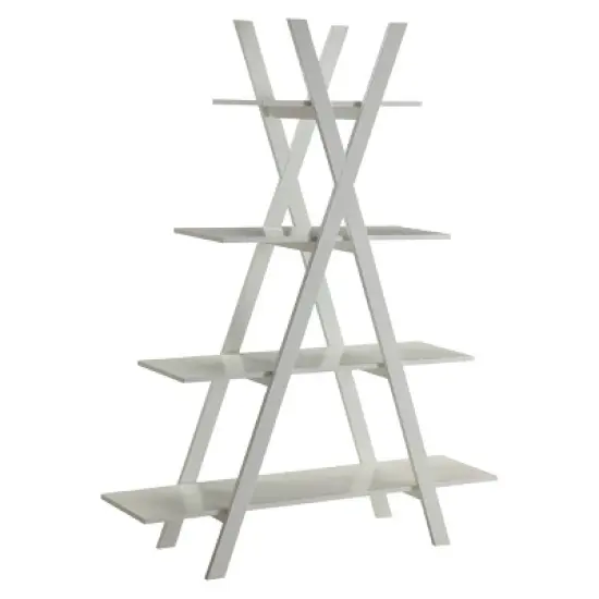 59" Oxford A Frame Bookshelf - Breighton Home image {7}