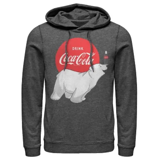 Women's Coca Cola Polar Bear Pull Over Hoodie image {3}