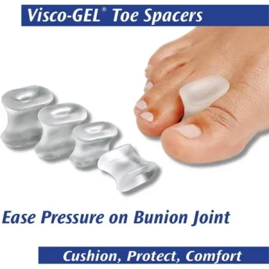 Visco Gel - Toe Spacers, Medium, 2 Ct image {2}