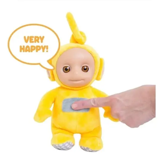 Mighty Mojo Teletubbies Talking Plush Laa Laa Doll 11" image {1}