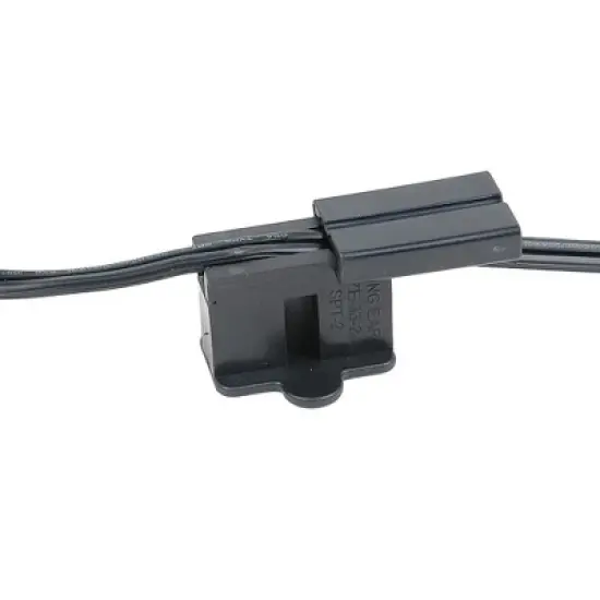 Novelty Lights Black Snap-On Vampire Plug SPT-2 for C9/C7 Socket or Zip Cord Wire image {3}