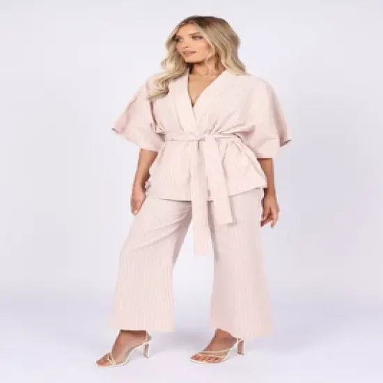 Petal and Pup Womens Henry Wrap Top image {3}