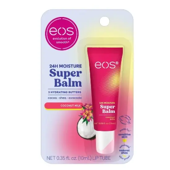 eos 24H Moisture Super Balm - Coconut Milk - 0.35 fl oz image {8}
