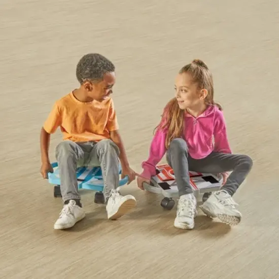 Hand2Mind Plane Glider Scooter Board - Dark Blue: Educational Teaching Aid for Preschool & Elementary Grades image {6}